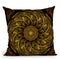 Fibonacci Golden Mandala Throw Pillow By Yantart Designs