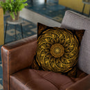Fibonacci Golden Mandala Throw Pillow By Yantart Designs
