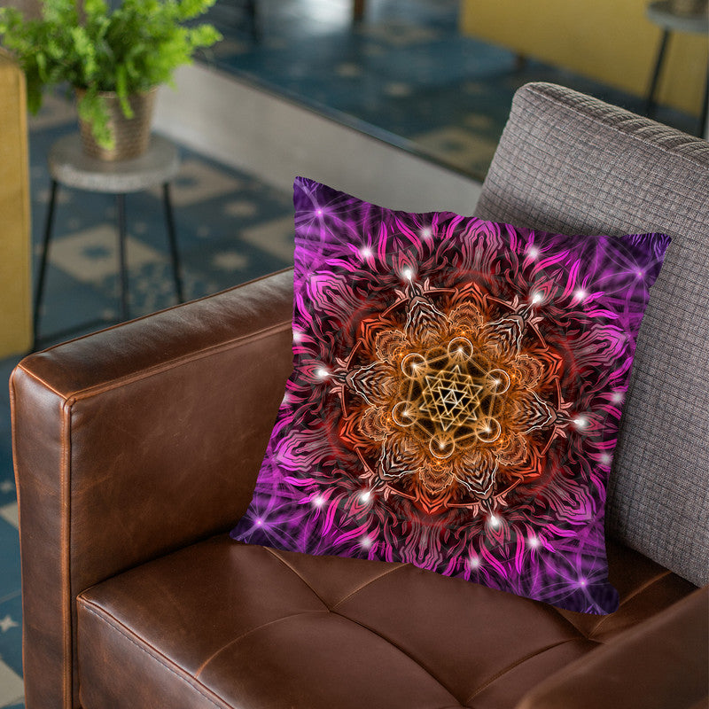 Geometric Color I Throw Pillow By Yantart Designs