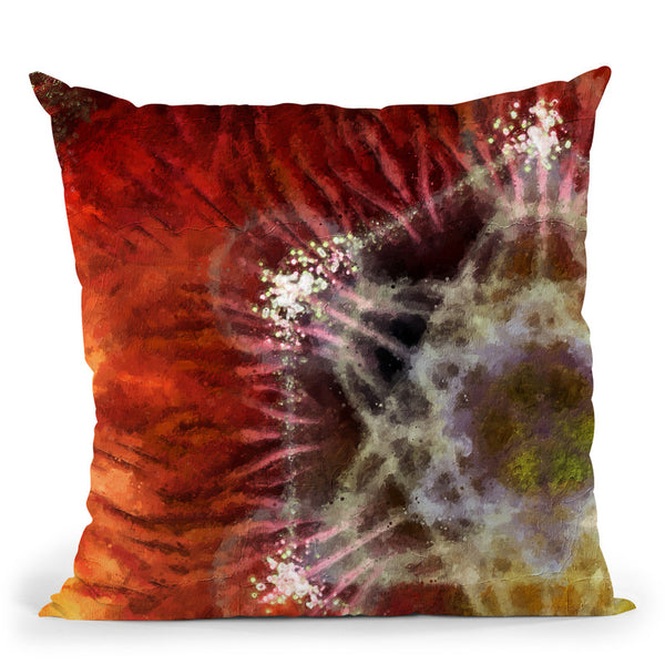 Metatrons Artistic Original Throw Pillow By Yantart Designs