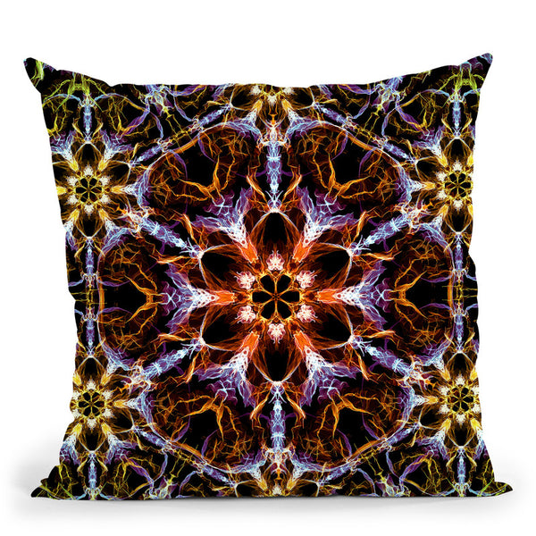 Psyched Ii Throw Pillow By Yantart Designs