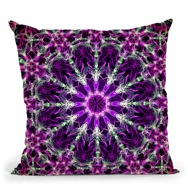 Psyched Vii Throw Pillow By Yantart Designs