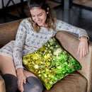 Psychedelic Forest Throw Pillow By Yantart Designs