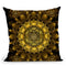 Raising - Gold Throw Pillow By Yantart Designs