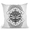 The White Dragonfly Throw Pillow By Yantart Designs