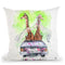 Just Married Watercolor Throw Pillow By Z Art Gallery