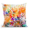 Sunny Chrysanthemums Throw Pillow By Z Art Gallery