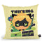 Cat Noir Thinking About You Throw Pillow By Miraculous
