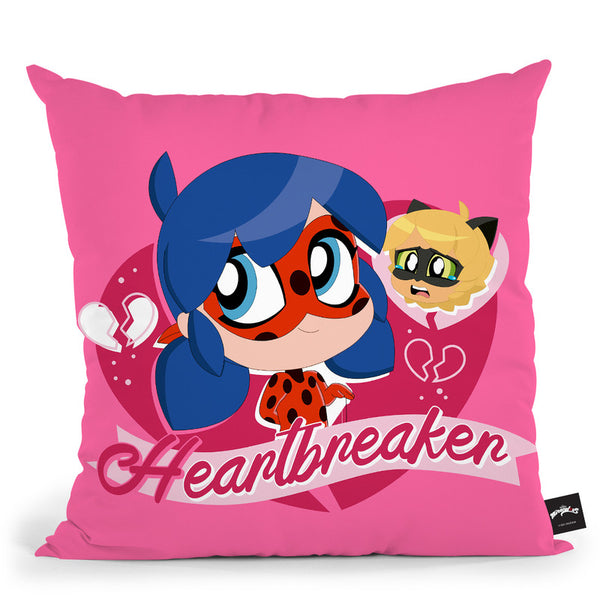 Ladybug Heartbreaker Throw Pillow By Miraculous
