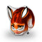 Rena Rouge Head 1 Throw Pillow By Miraculous