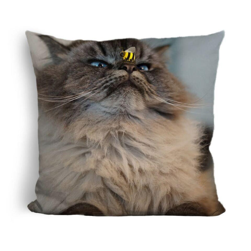 Merlin And Beeuare Throw Pillow