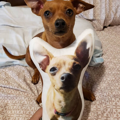Miniature Pinscher Custom Shaped Pillow